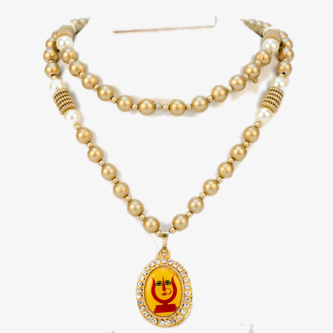 Buy Antique Moti Necklace With Gold Plating 217924 | Kanhai Jewels
