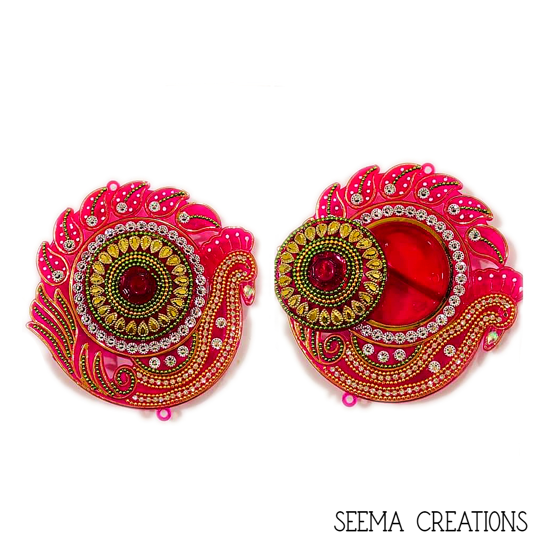 Mayur Kumkum Box Pack of 25 Pieces