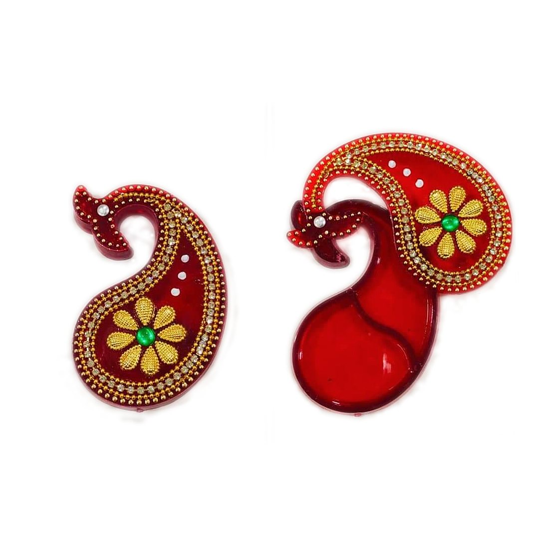 Dolphin Kumkum Box Pack of 30 Pieces